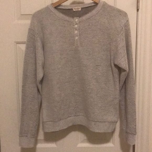 Brandy Melville Sweaters - john galt terry cloth pullover.